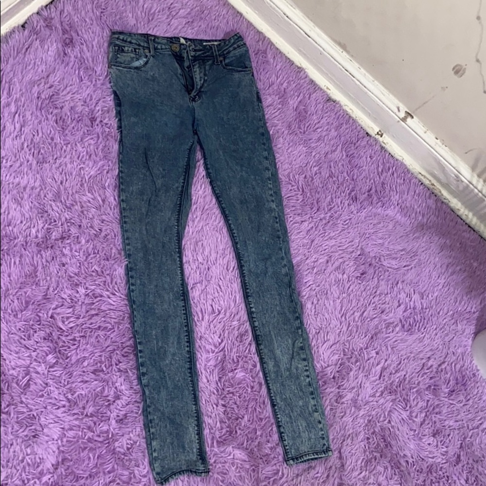 High rise jeggings